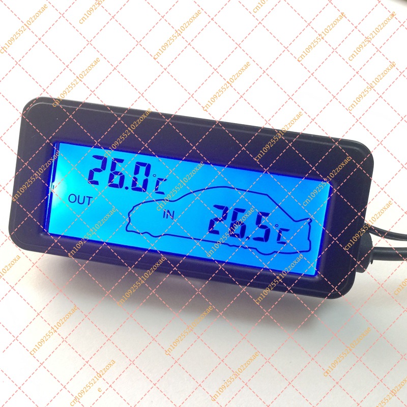 Digital Hygrometer Probe - Termómetro Higrómetro Digital para Auto de