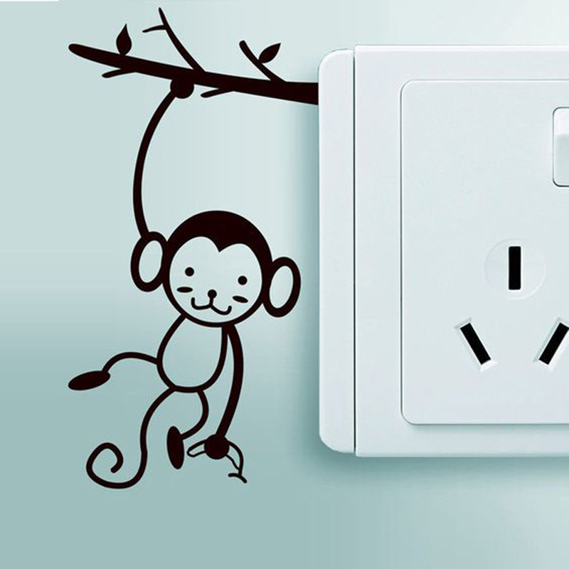 Pvc Panel Background - Pegatina de interruptor de rama de