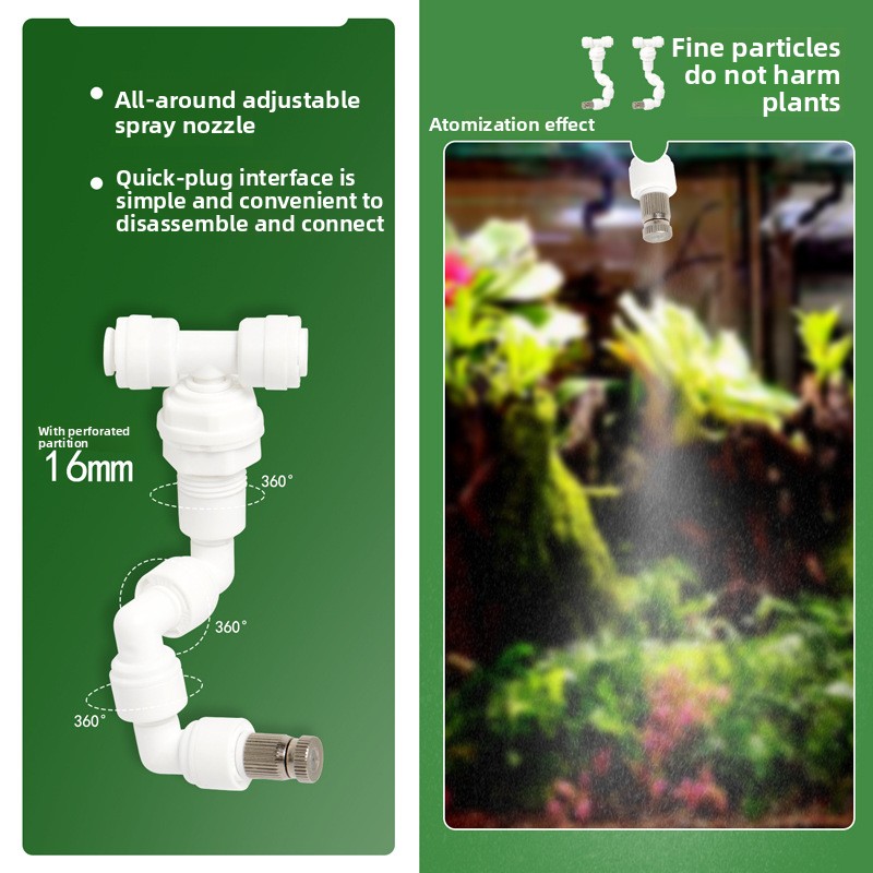Sistema de Nebulización Automá - Misting Nozzle Reptile reseña y precio