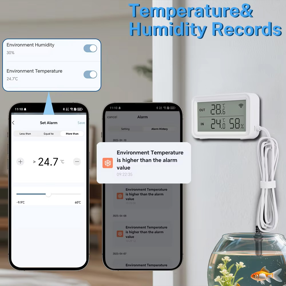 Sonda Externa Impermeable de T - Digital Hygrometer Probe reseña y precio